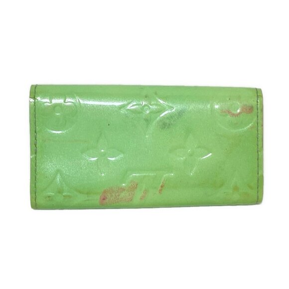 Auth LOUIS VUITTON Multicles 4 M91325 Peppermint Monogram Vernis - Picture 3 of 10